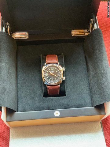 IMG_9081 Panerai Radiomir GMT Mens watch Unisex Automatic Steel PAM98 Replica 5