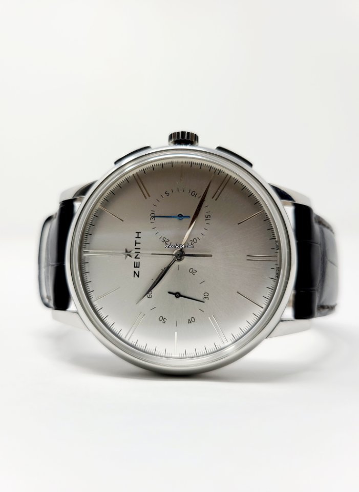 Zenith Elite Chronograph Classic Mens watch Unisex Automatic Steel 03.2270.4069 01.C493 Replica 5
