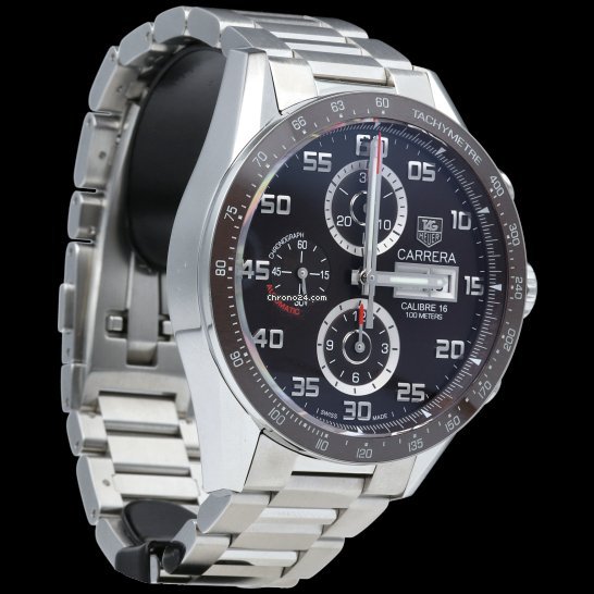 TAG Heuer Carrera Calibre 16 Mens watch Unisex Automatic Steel CV2A1S.BA0799 Replica 5