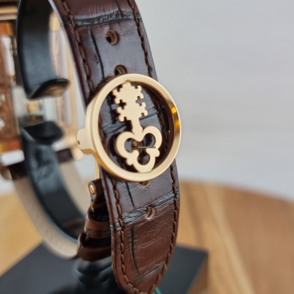 Corum Golden Bridge Mens watch Unisex Automatic Rose gold B313 03296 Replica 5