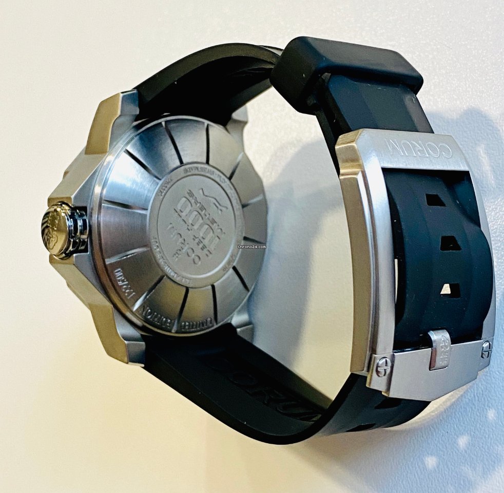 Corum Admirals Cup Seafender Deep Hull Mens watch Unisex Automatic Titanium 947.950.04 0371 AN12 Replica 5