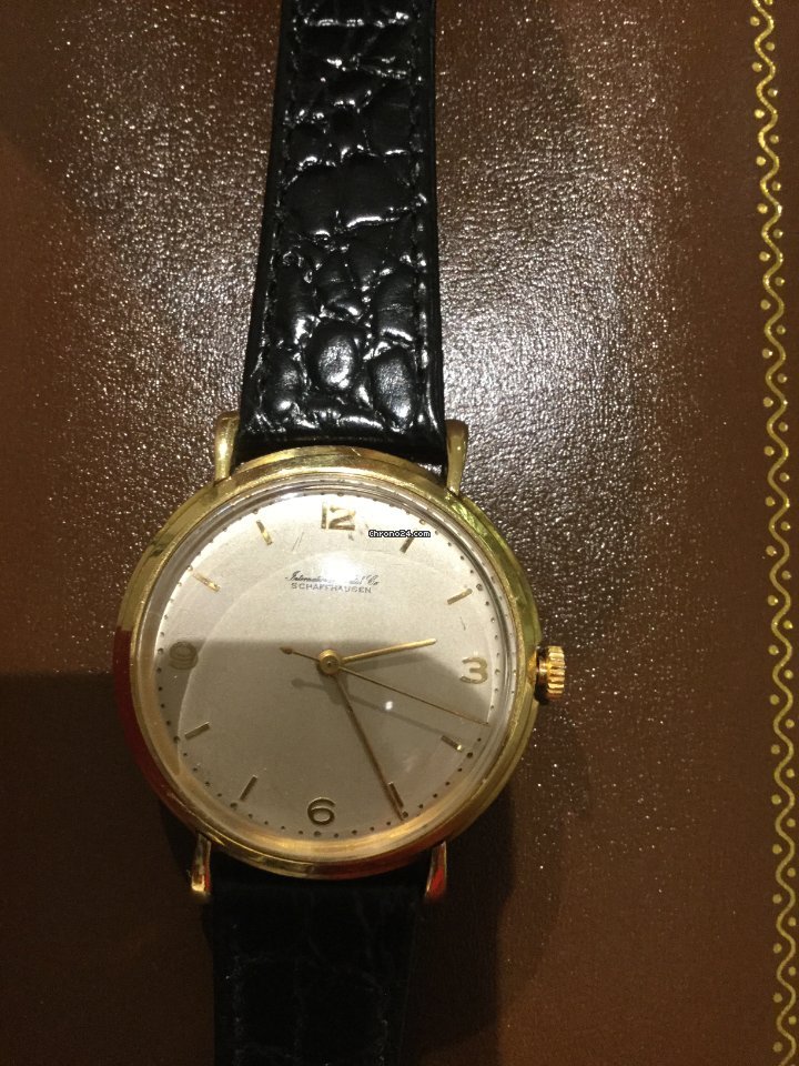 IMG_9081 IWC Mens watch Unisex Manual winding Yellow gold 1103747 Replica 5