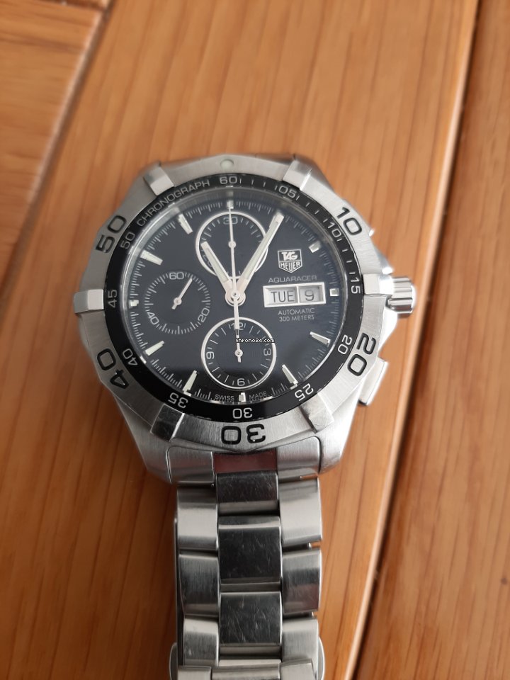 IMG_9081 TAG Heuer Aquaracer 300M Mens watch Unisex Automatic Steel CAF2010 Replica 5