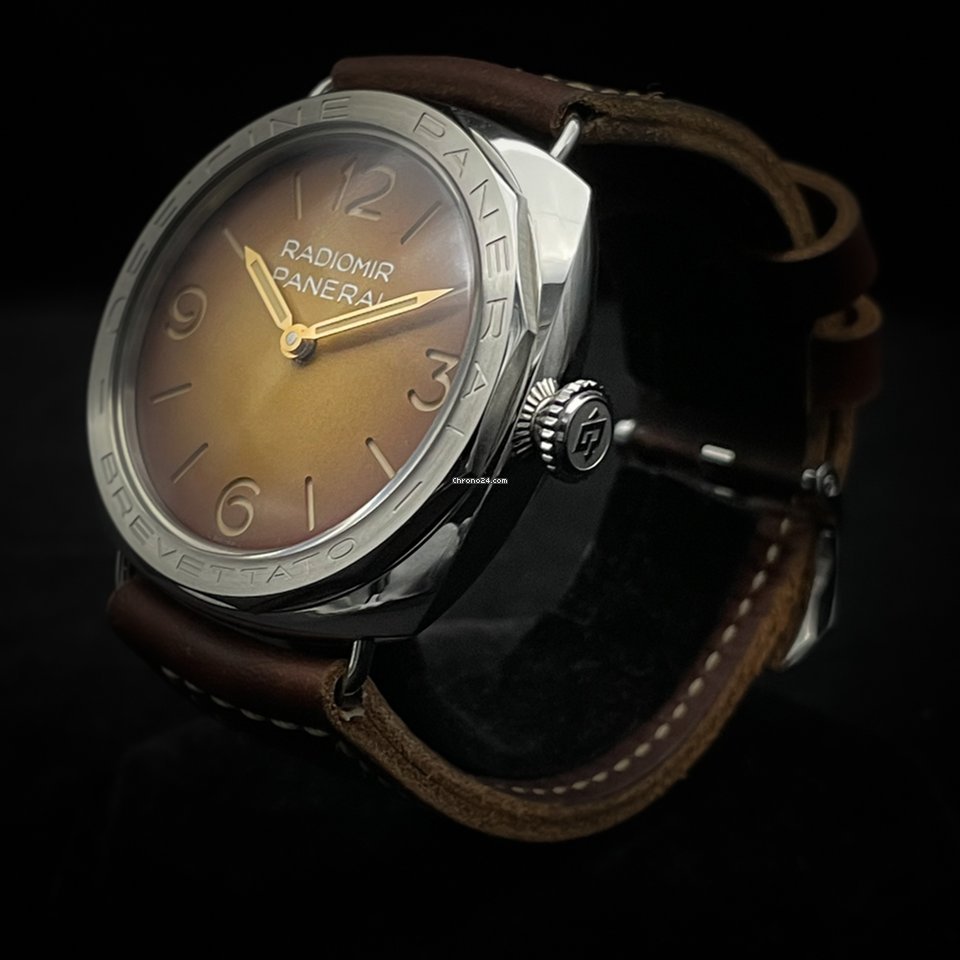 IMG_9081 Panerai Special Editions Mens watch Unisex Manual winding Steel PAM 00687 Replica 5