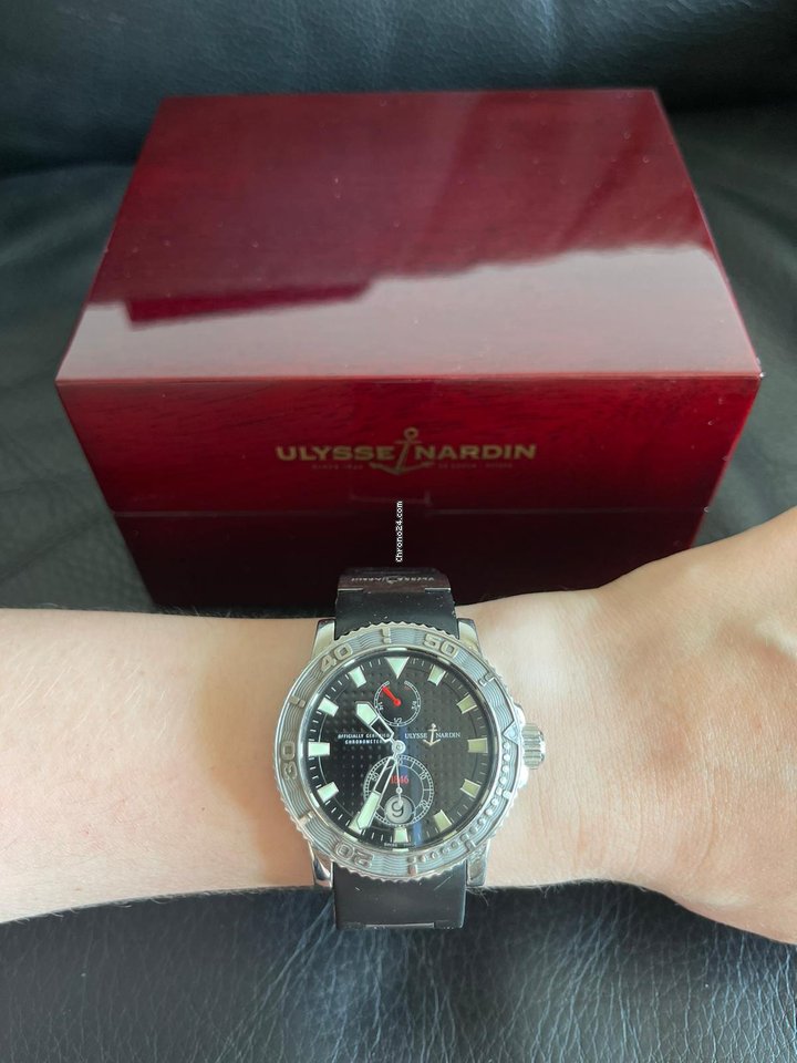IMG_9081 Ulysse Nardin Mens watch Unisex Automatic Steel 5562 Replica 5