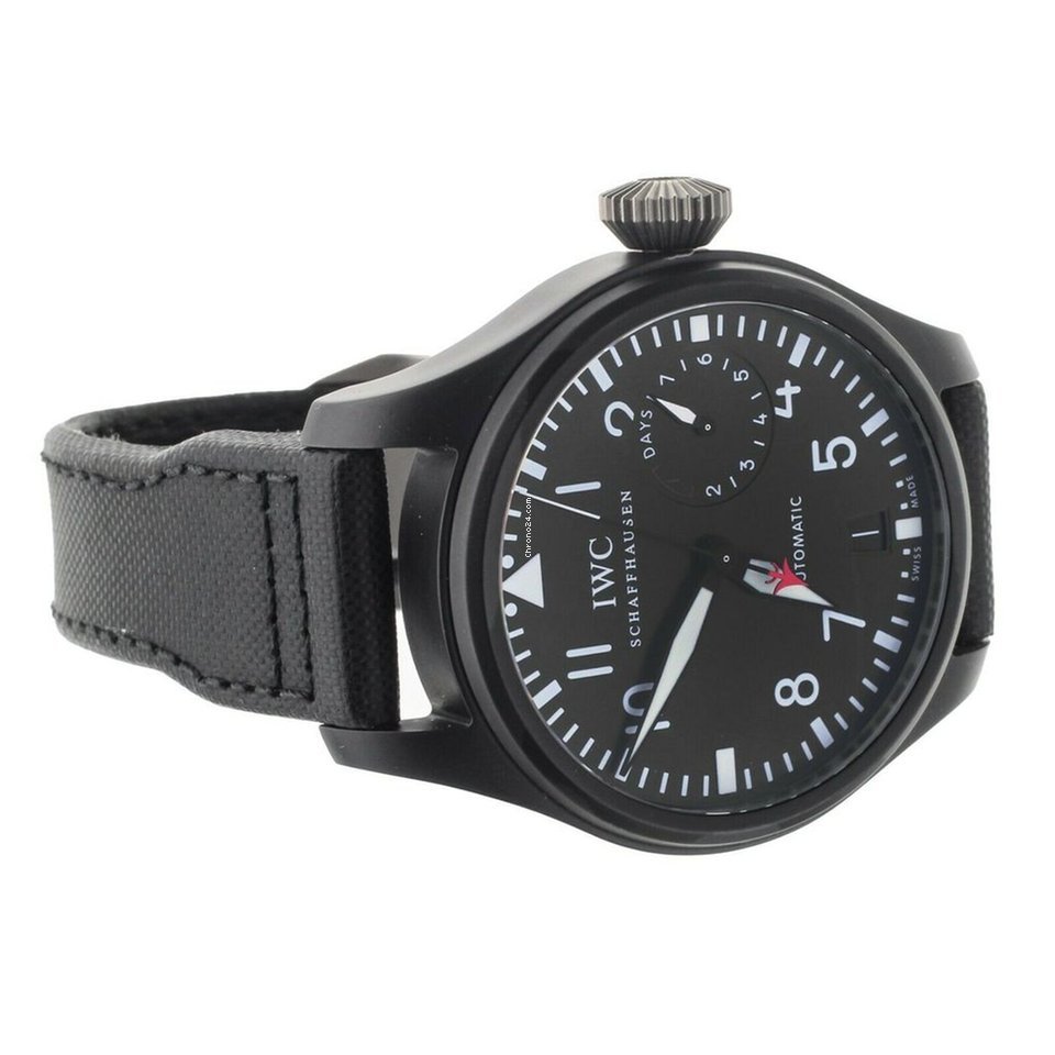 IMG_9081 IWC Big Pilot Top Gun Mens watch Unisex Automatic Ceramic IW501901 Replica 5