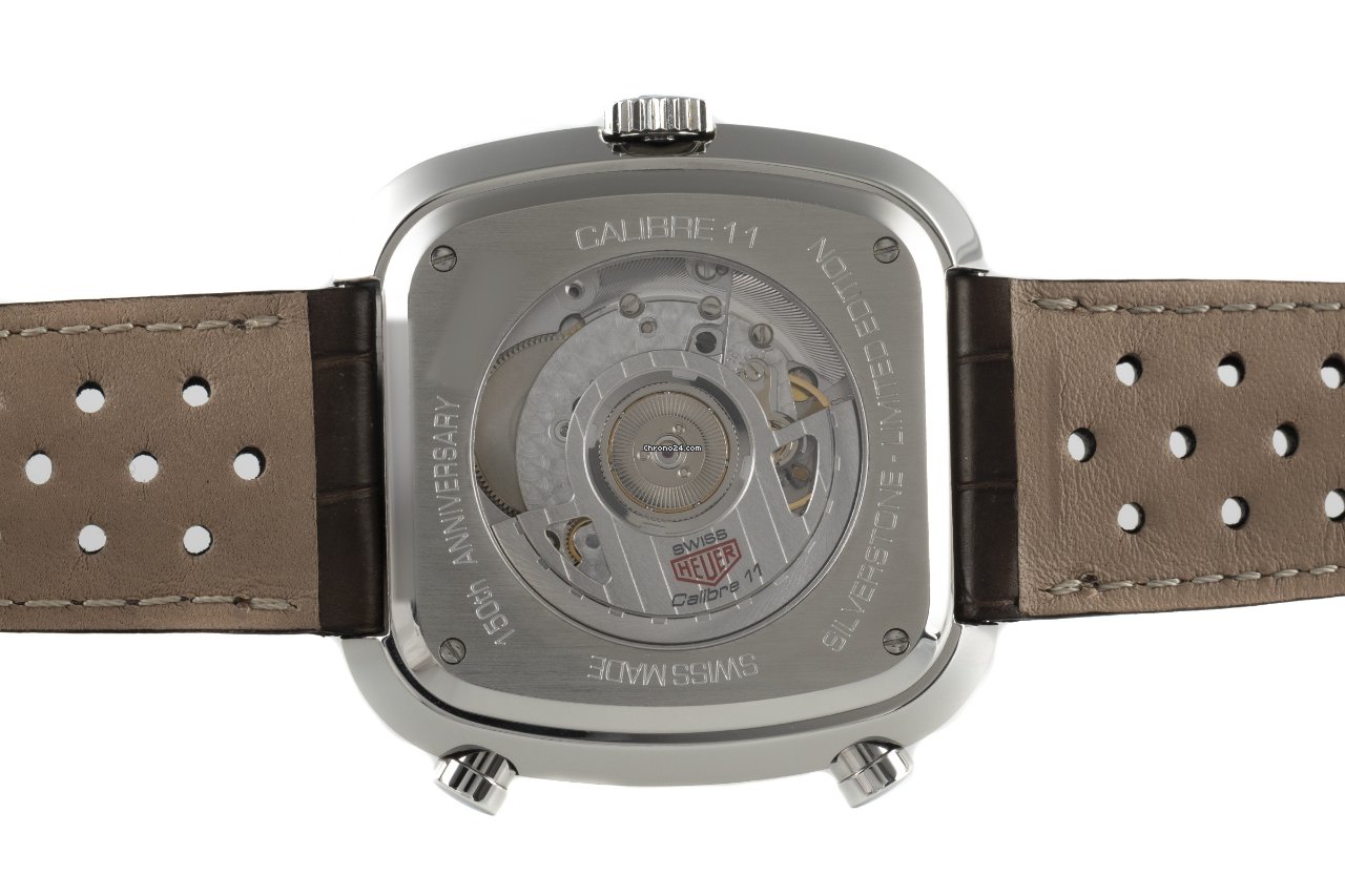 TAG Heuer Silverstone Mens watch Unisex Automatic Steel CAM2111 Replica 5