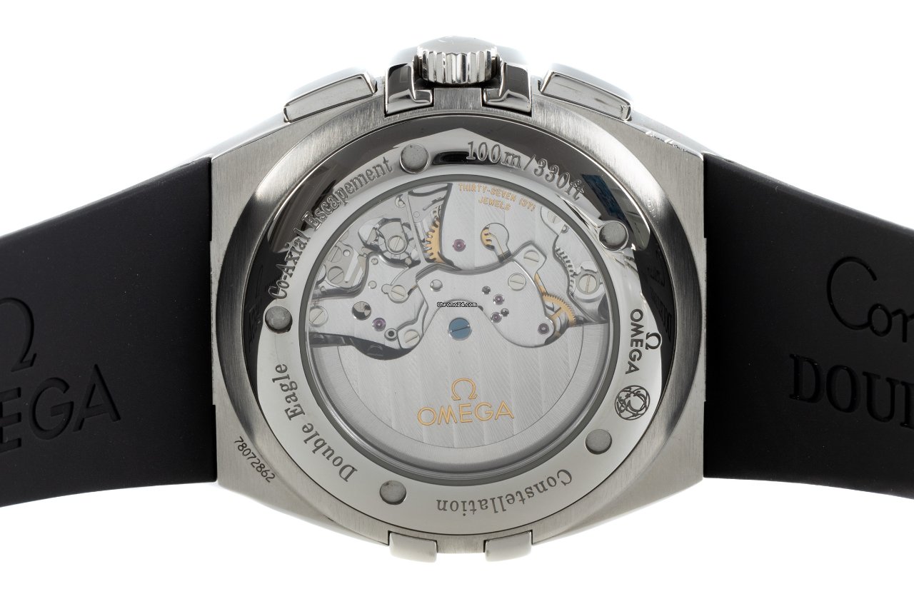 IMG_9081 Omega Constellation Double Eagle Mens watch Unisex Automatic Steel 1519.51.00 Replica 5