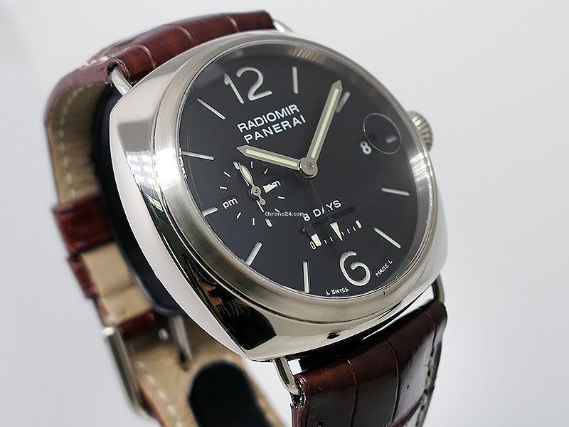 IMG_9081 Panerai Special Editions Mens watch Unisex Manual winding White gold PAM 00200 Replica 5