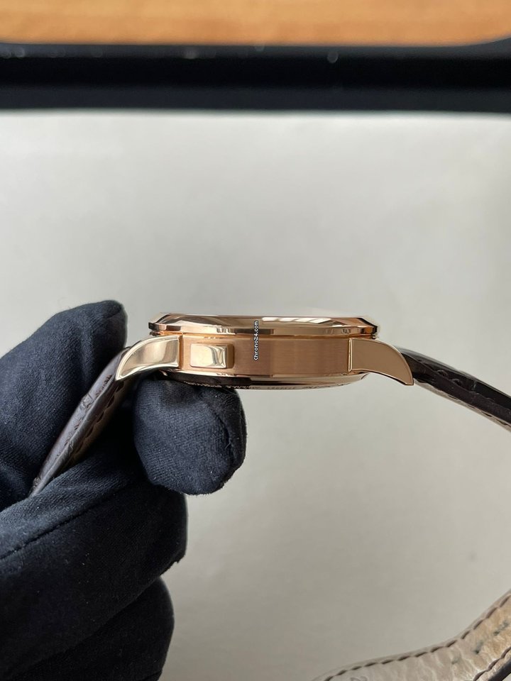 IMG_9081 Jaeger-LeCoultre Duometre Mens watch Unisex Manual winding Rose gold Q6042521 Replica 5