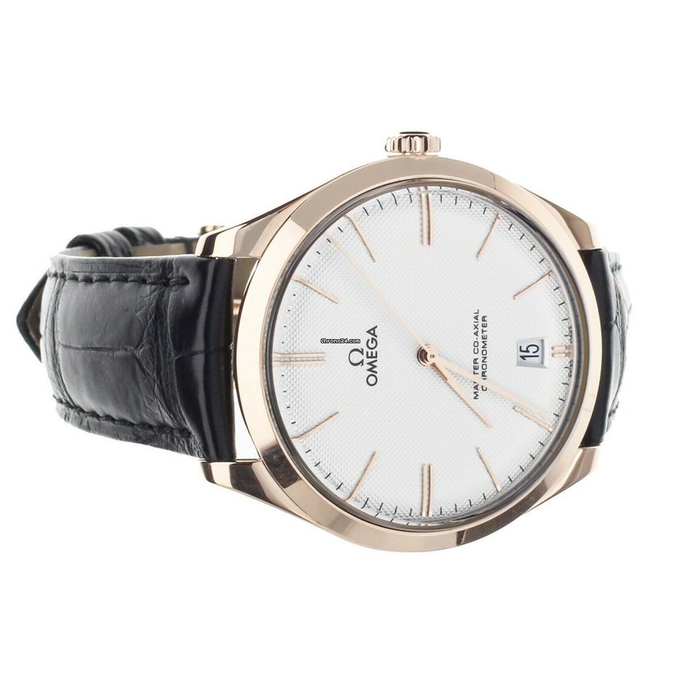IMG_9081 Omega De Ville Tresor Mens watch Unisex Manual winding Rose gold 43253402102002 Replica 5