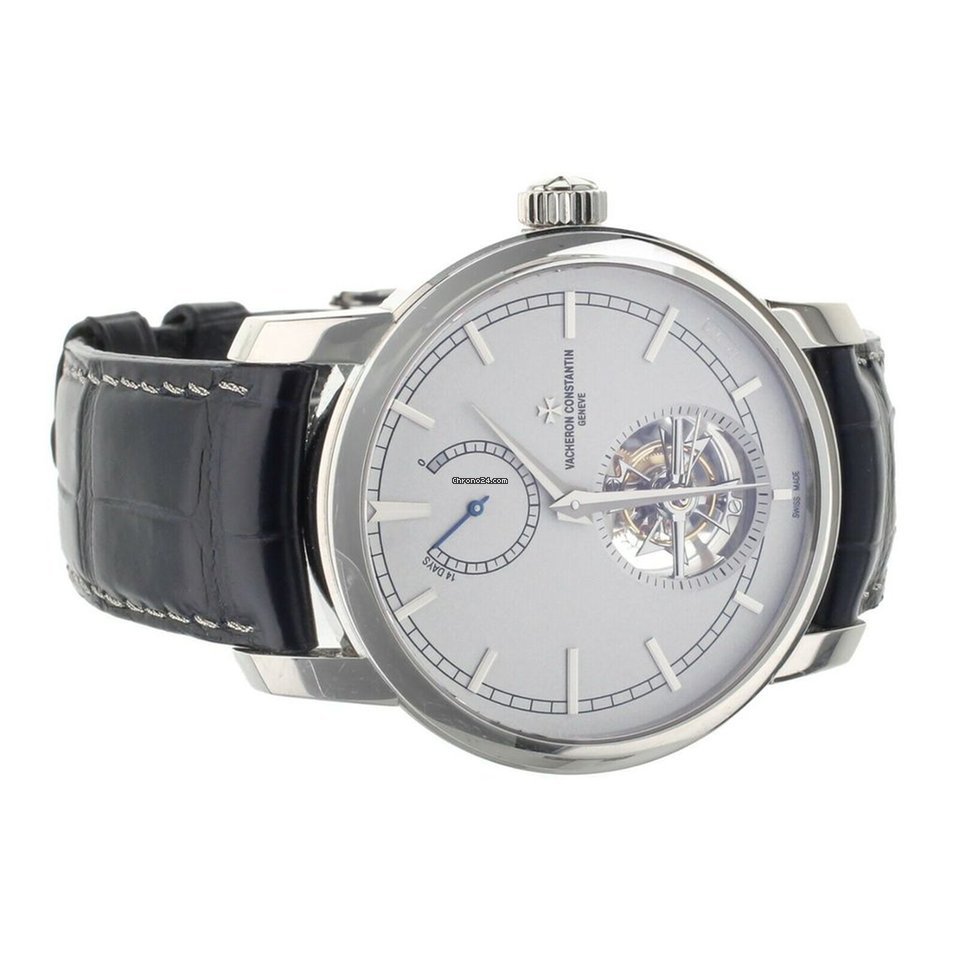 Vacheron Constantin Traditionnelle Mens watch Unisex Manual winding Platinum 89000 000P-9843 Replica 5