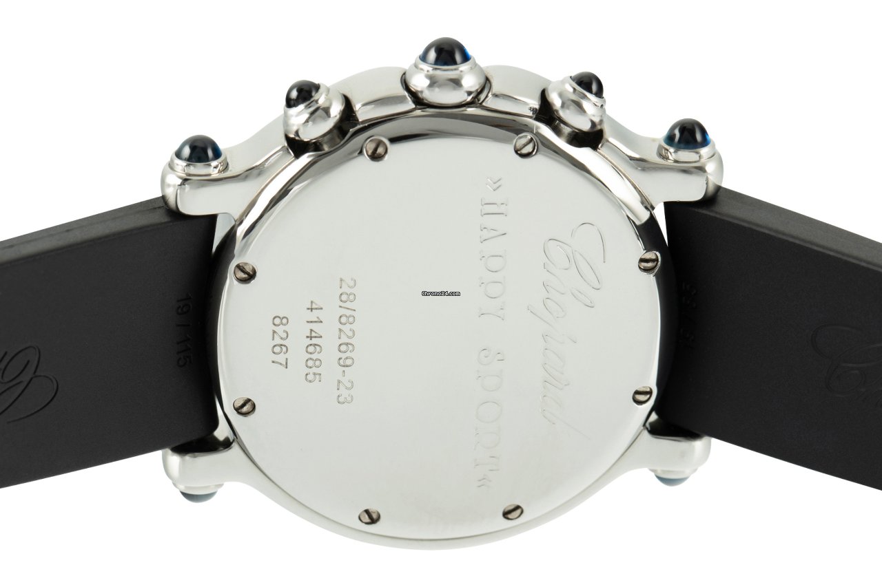IMG_9081 Chopard Happy Sport Womens watch Quartz Steel 28 8269-23 Replica 5
