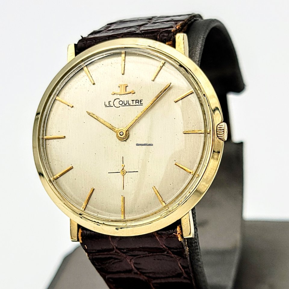 IMG_9081 Jaeger-LeCoultre Mens watch Unisex Manual winding Yellow gold LeCoultre 818 Replica 5