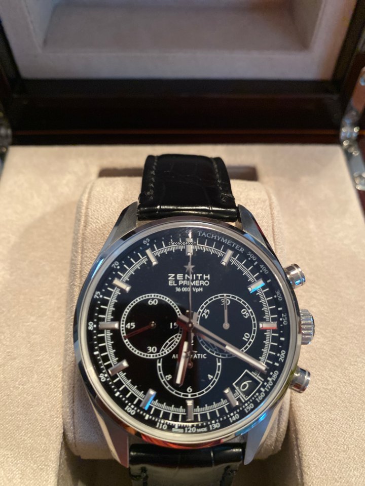 Zenith El Primero 36000 VpH Mens watch Unisex Automatic Steel 03.2080.400 21.C496 Replica 5