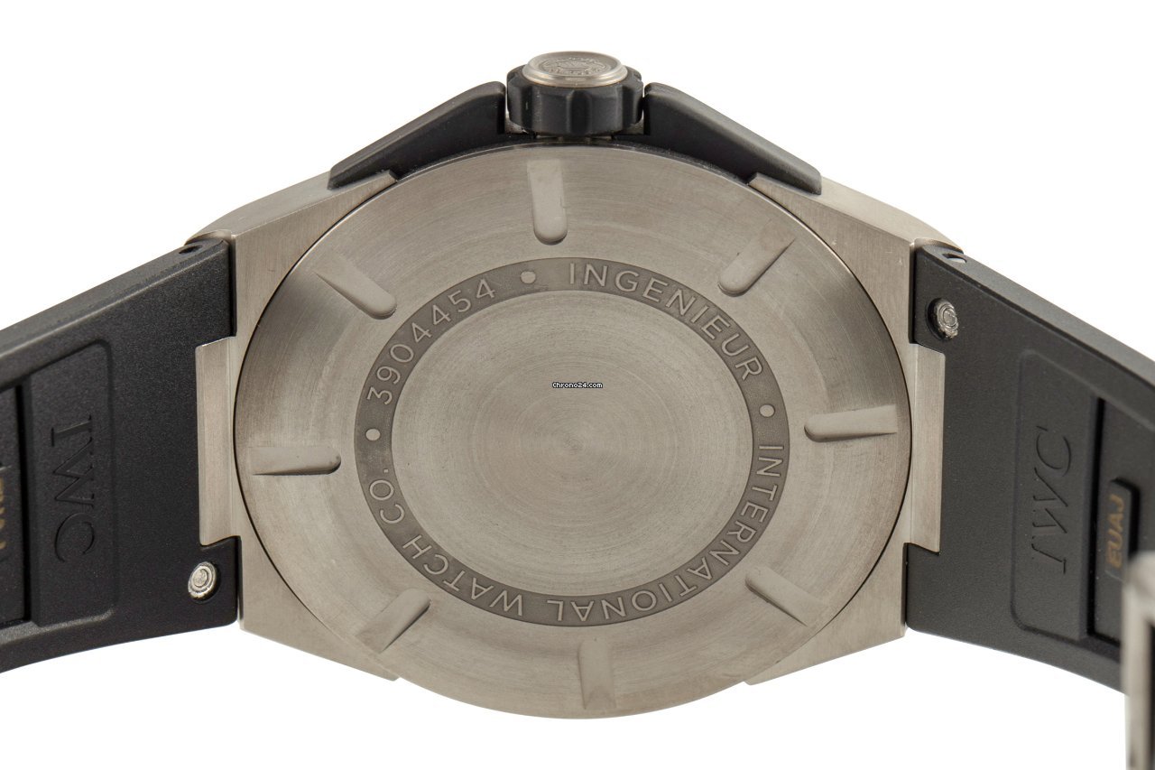 IWC Ingenieur Dual Time Mens watch Unisex Automatic Titanium IW326403 Replica 5