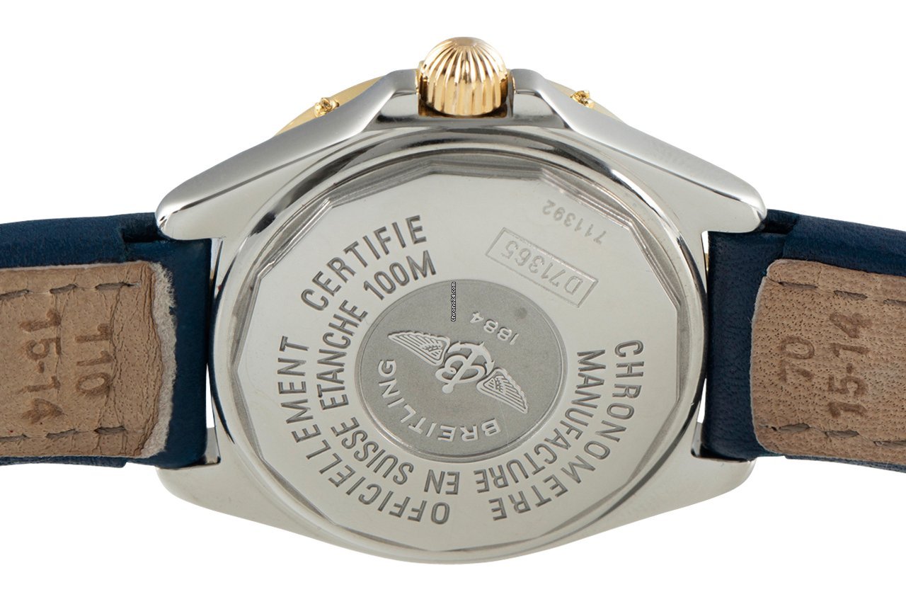 Breitling Womens watch Quartz Gold Steel D71365 Replica 5