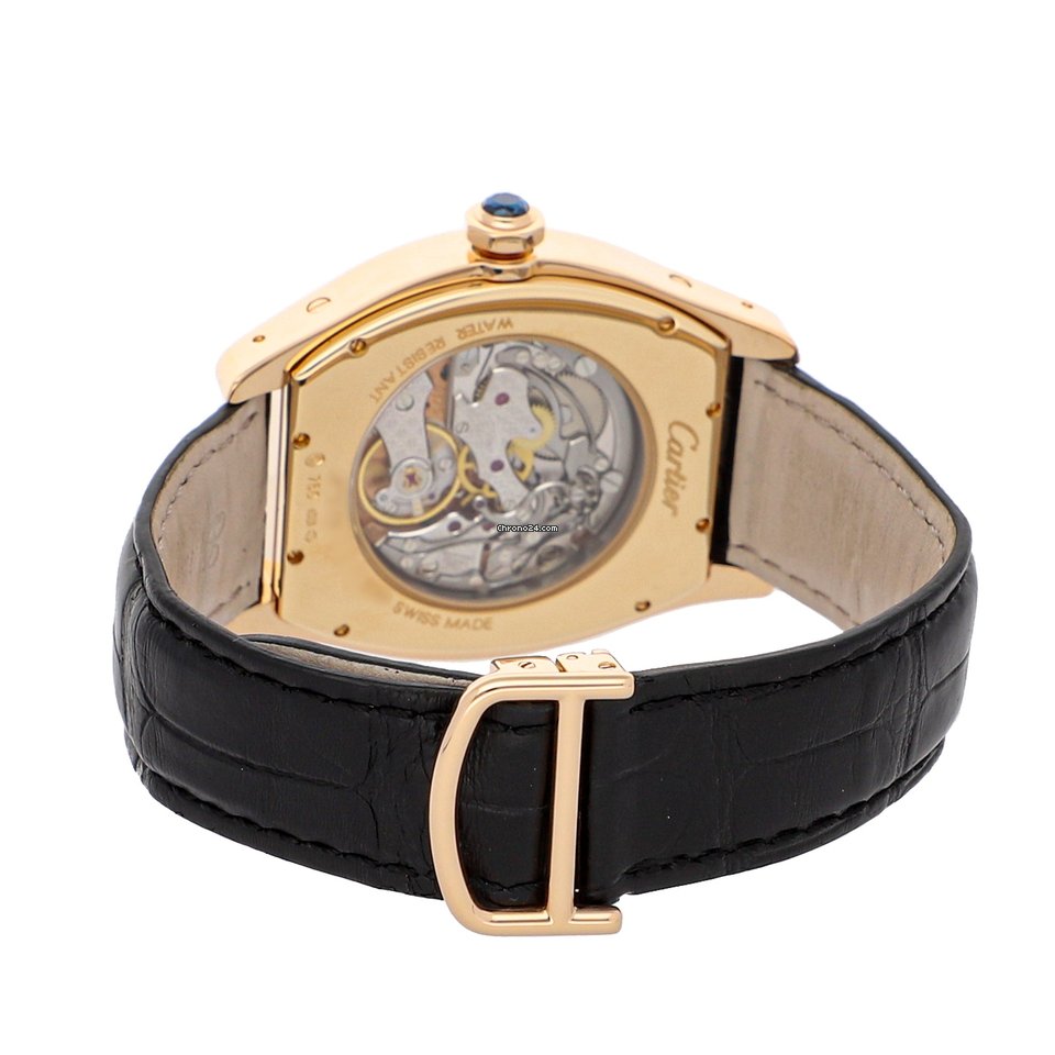 IMG_9081 Cartier Tortue Mens watch Unisex Manual winding Rose gold W1547451 Replica 5