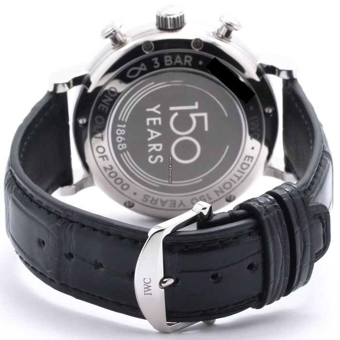 IWC Portofino Chronograph Mens watch Unisex Automatic Steel IW391023 Replica 5