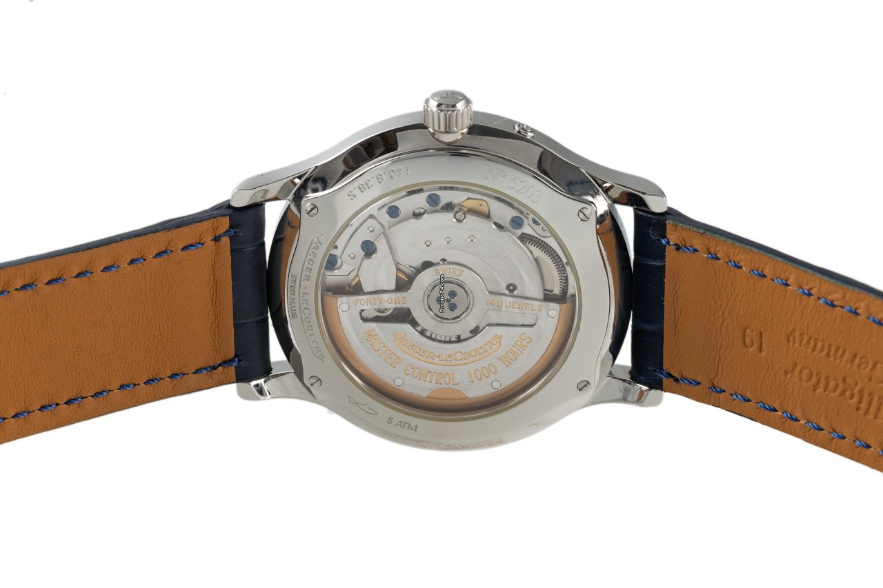IMG_9081 Jaeger-LeCoultre Master Control Mens watch Unisex Automatic Steel 140.8.38.S Replica 5