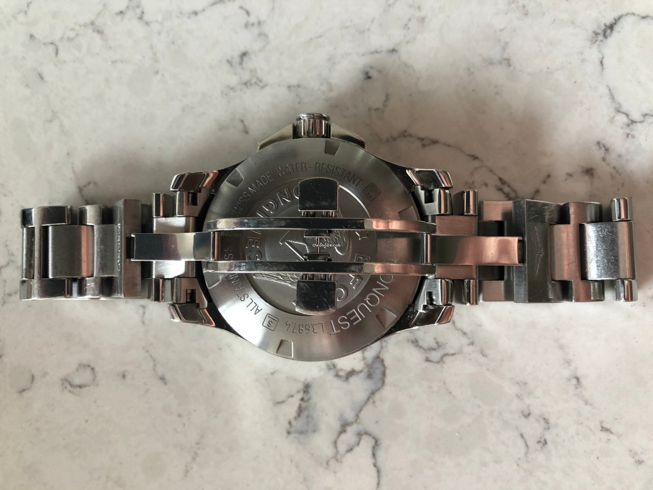 Longines Conquest Mens watch Unisex Automatic Steel L3.687.4.99.6 Replica 5