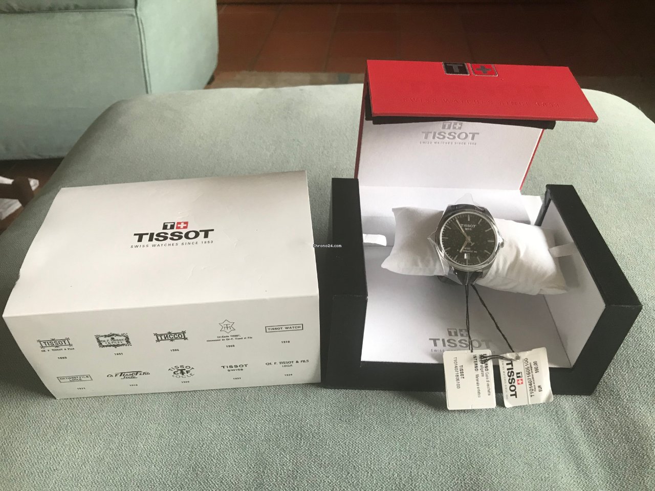 Tissot PR 100 Mens watch Unisex Automatic Steel T1014071605100 Replica 5