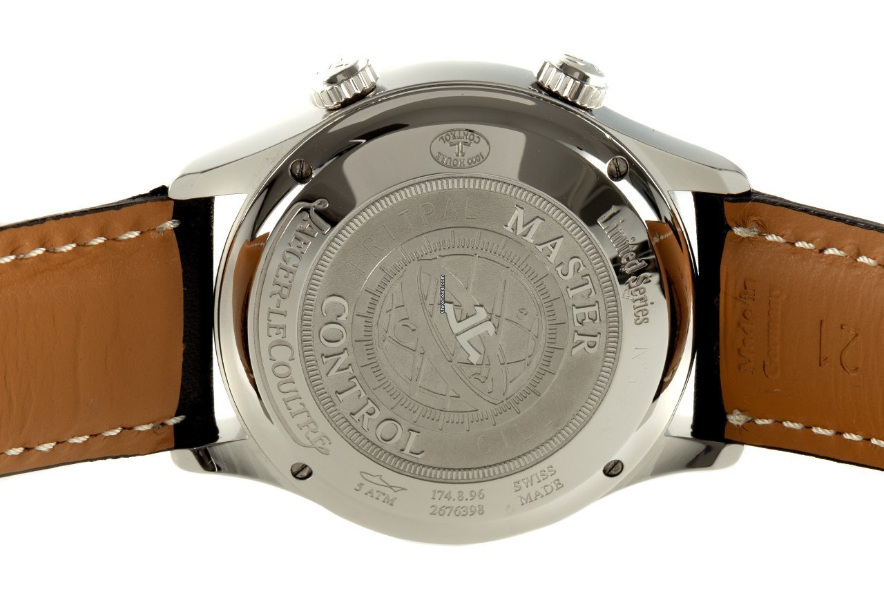 IMG_9081 Jaeger-LeCoultre Master Memovox Mens watch Unisex Automatic Steel 174.8.96 Replica 5