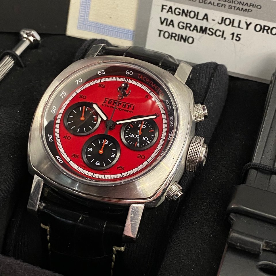 IMG_9081 Panerai Ferrari Mens watch Unisex Automatic Steel FER00013 Replica 5
