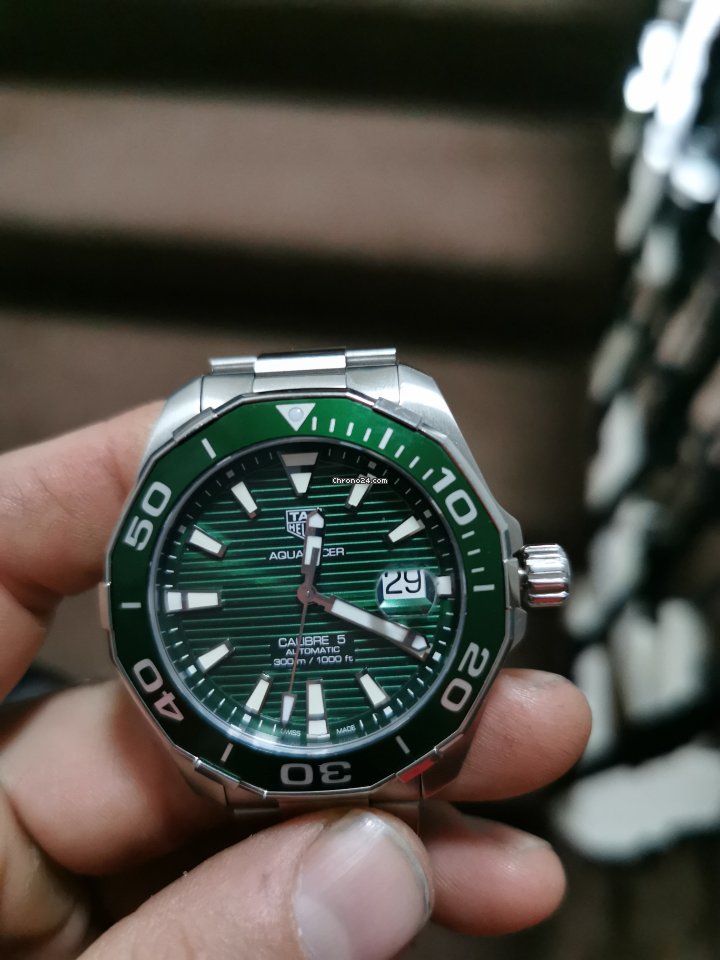 IMG_9081 TAG Heuer Aquaracer 300M Mens watch Unisex Automatic Steel WAY201S.BA0927 Replica 5