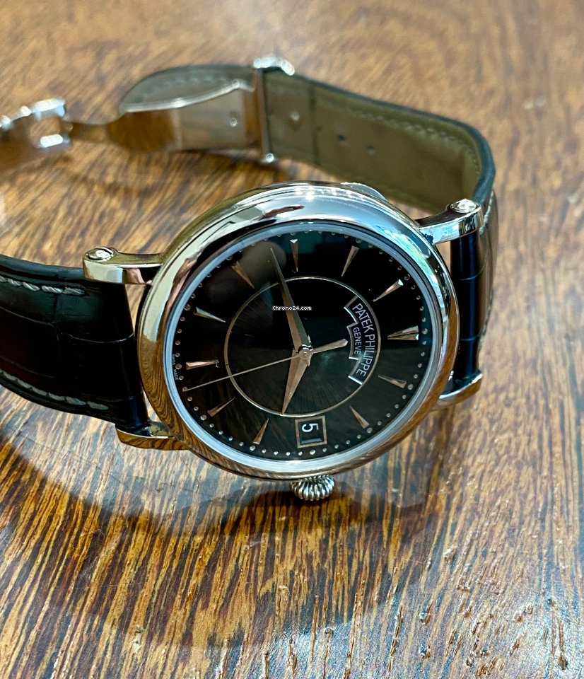 IMG_9081 Patek Philippe Calatrava Mens watch Unisex Automatic White gold 5153G-001 Replica 5
