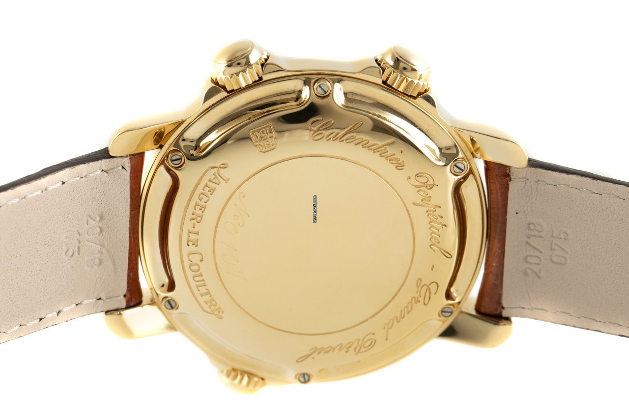 Jaeger-LeCoultre Mens watch Unisex Automatic Yellow gold 180.140.990 Replica 5