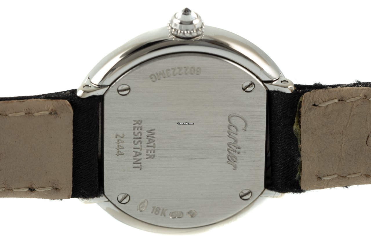 Cartier Trinity Womens watch Quartz White gold 2444 Replica 5