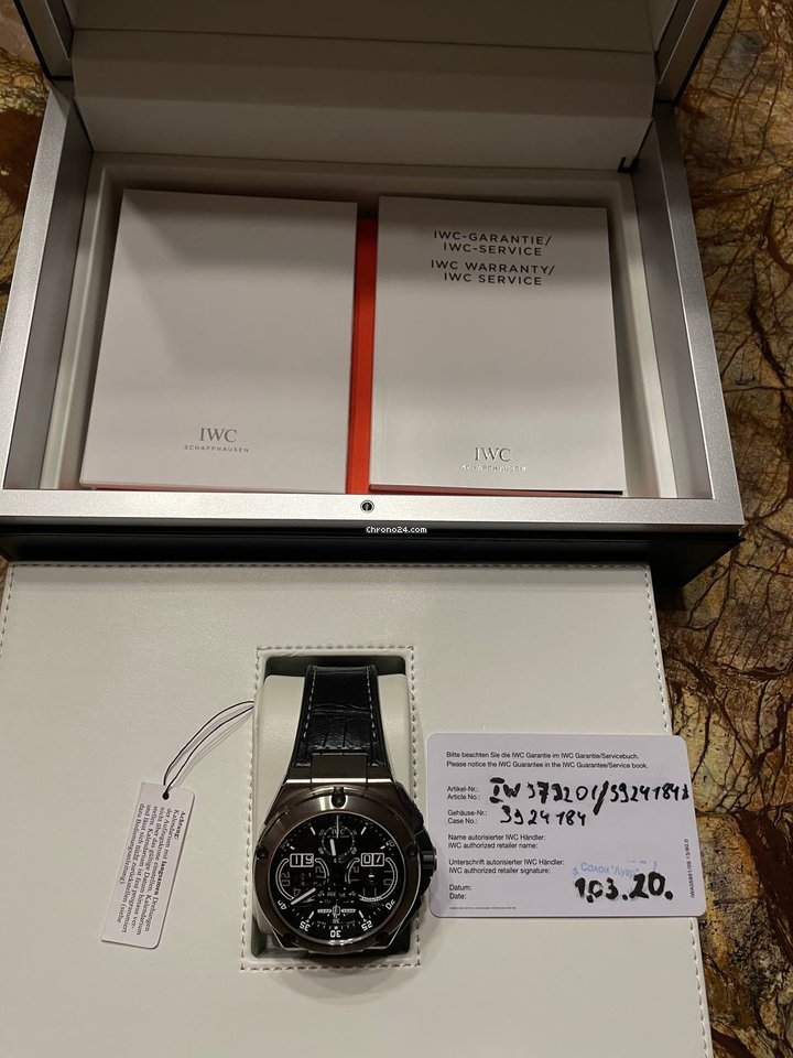 IMG_9081 IWC Ingenieur Perpetual Calendar Digital Date-Month Mens watch Unisex Automatic Titanium IW379201 Replica 5