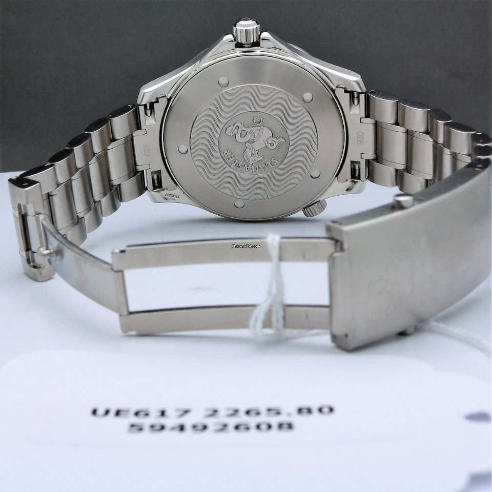 Omega Seamaster Mens watch Unisex Quartz Steel 2265.80 Replica 5