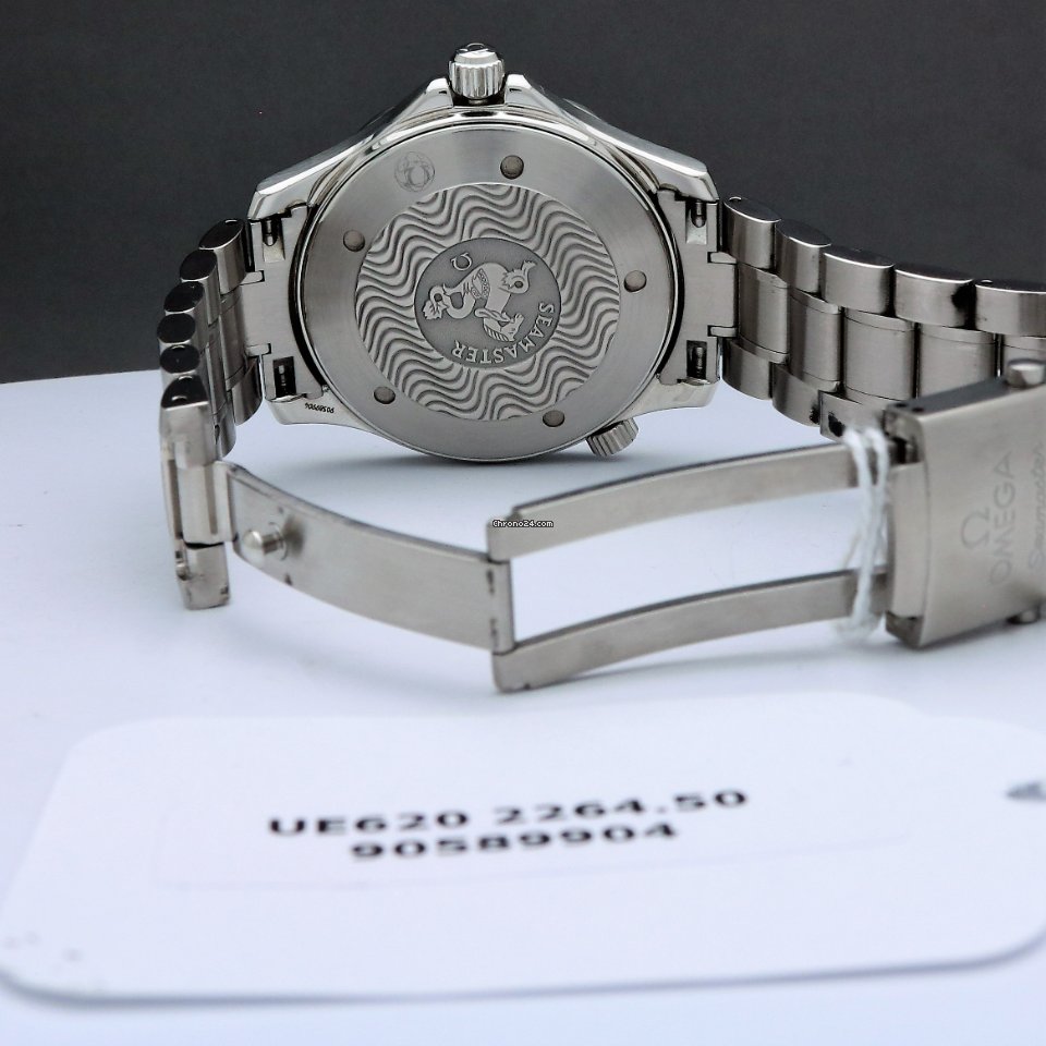 Omega Seamaster Mens watch Unisex Quartz Steel 2264.50 Replica 5