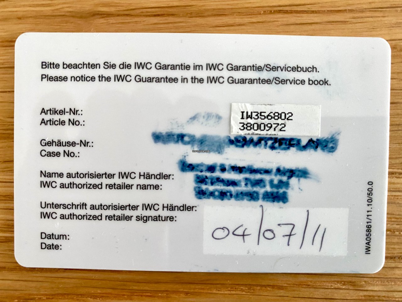 IMG_9081 IWC Aquatimer Automatic 2000 Mens watch Unisex Automatic Steel IW356810 Replica 5