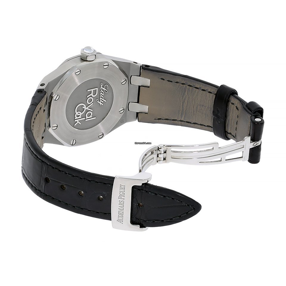 IMG_9081 Audemars Piguet Royal Oak Lady Womens watch Quartz Steel 67651ST.ZZ.D002CR.01 Replica 5