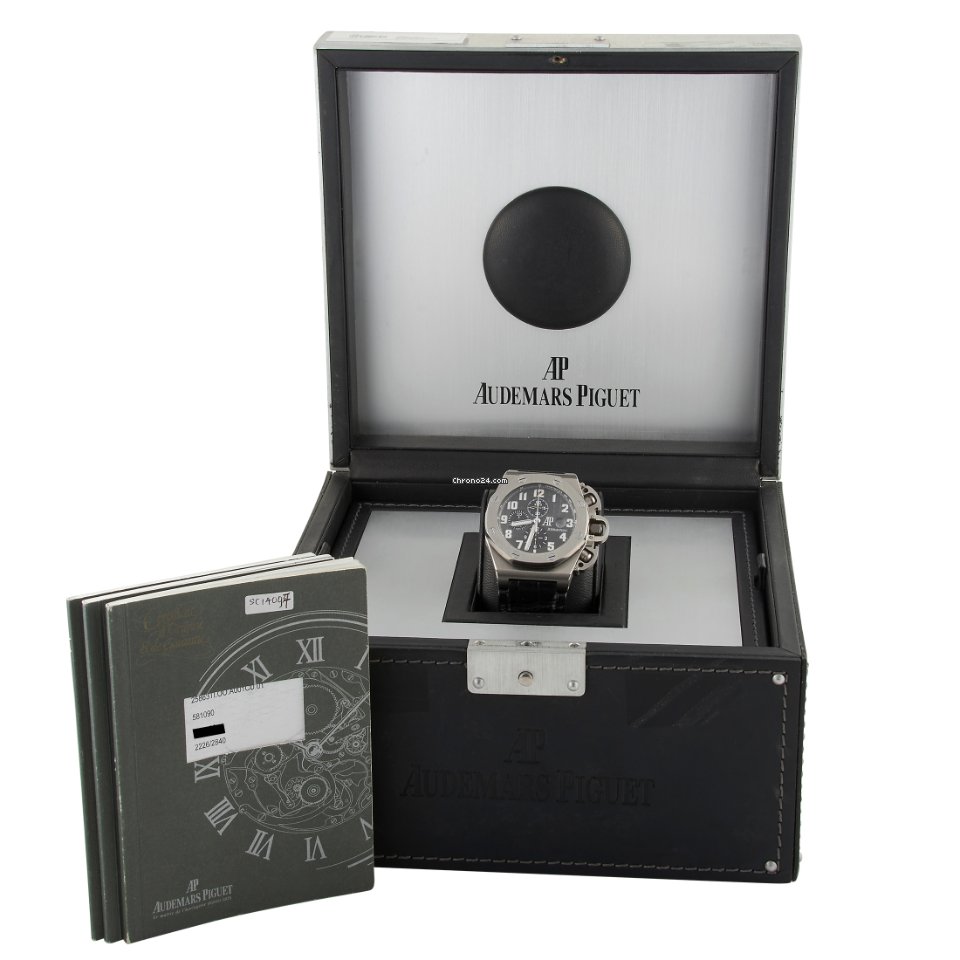 IMG_9081 Audemars Piguet Royal Oak Offshore Chronograph Mens watch Unisex Automatic Titanium 25863TI.OO.A001CU.01 Replica 5