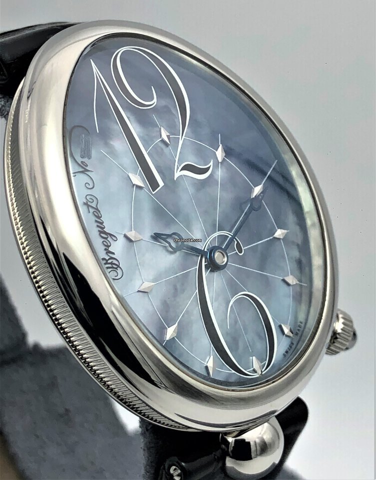 IMG_9081 Breguet Reine de Naples Womens watch Automatic Steel 8967ST V8 986 Replica 5