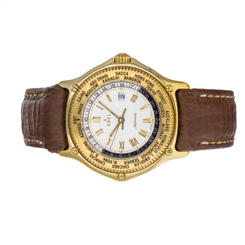 Ebel Voyager Mens watch Unisex Automatic Yellow gold 8124913 Replica 5