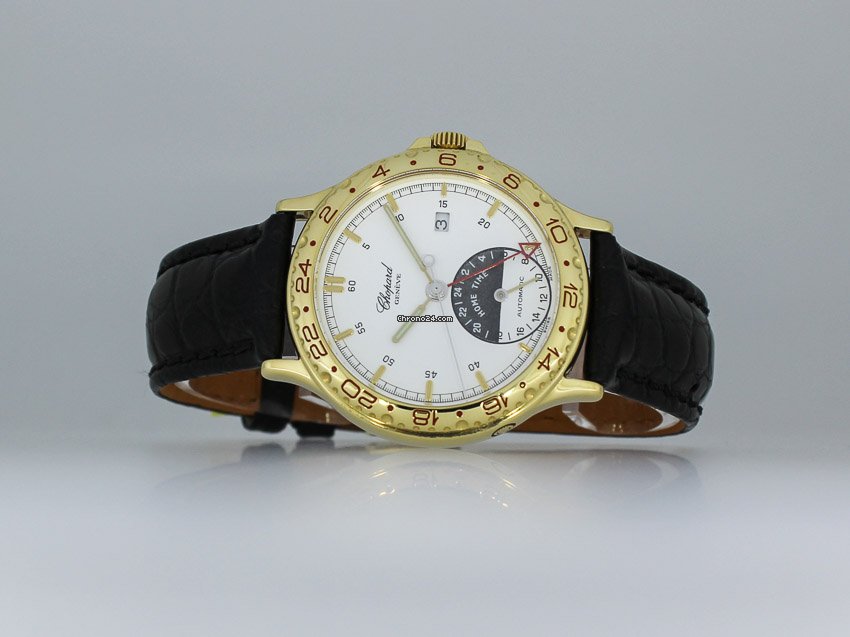 IMG_9081 Chopard Mens watch Unisex Automatic Yellow gold 1204 Replica 5