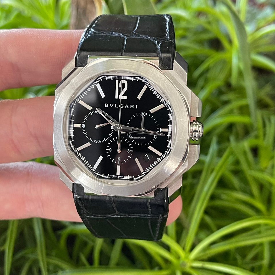 Bulgari Octo Automatic Steel BGO 41 S CH Replica 5