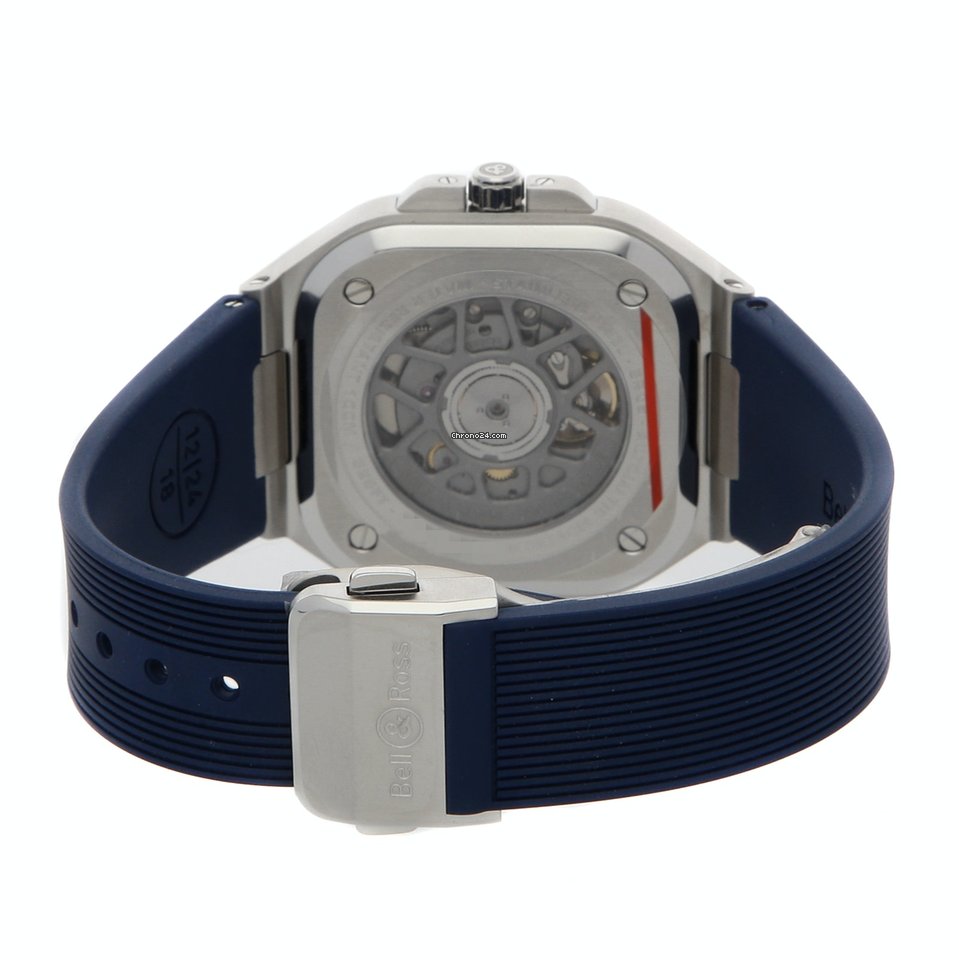 IMG_9081 Bell & Ross BR 05 Mens watch Unisex Automatic Steel BR05A-BLU-ST SRB Replica 5