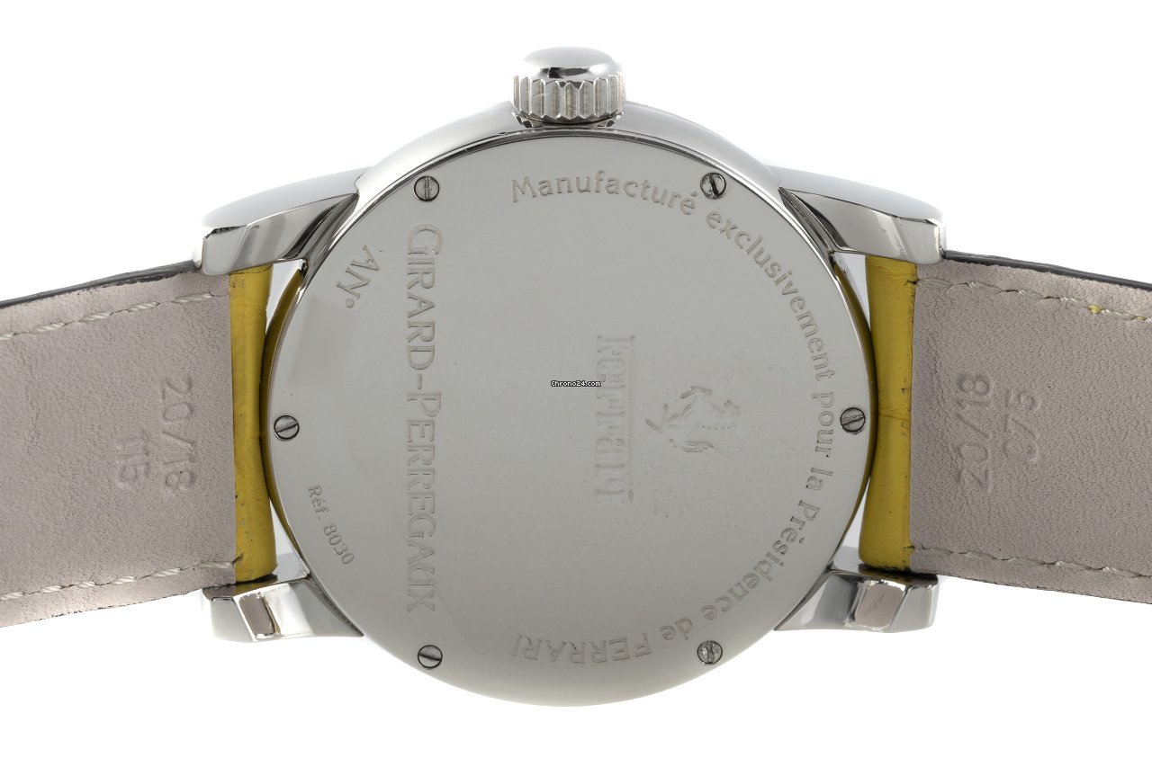 Girard Perregaux Ferrari Mens watch Unisex Automatic Steel 8030 Replica 5