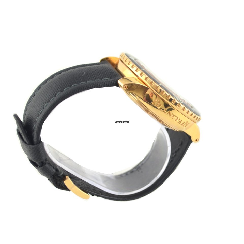 IMG_9081 Blancpain Fifty Fathoms Mens watch Unisex Automatic Rose gold 5015-3630-52 Replica 5
