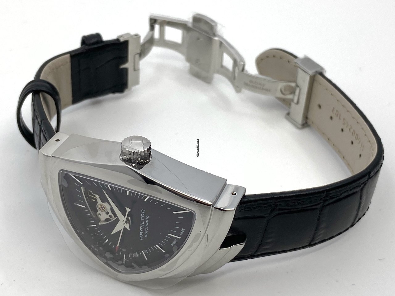 IMG_9081 Hamilton Ventura Mens watch Unisex Automatic Steel H24515732 Replica 5