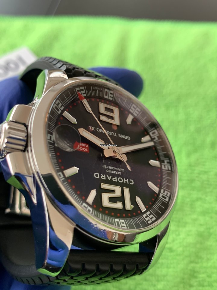 IMG_9081 Chopard Mille Miglia Mens watch Unisex Automatic Steel 168997-3001 Mille Miglia Gran Turismo GT XL GTXL Replica 5