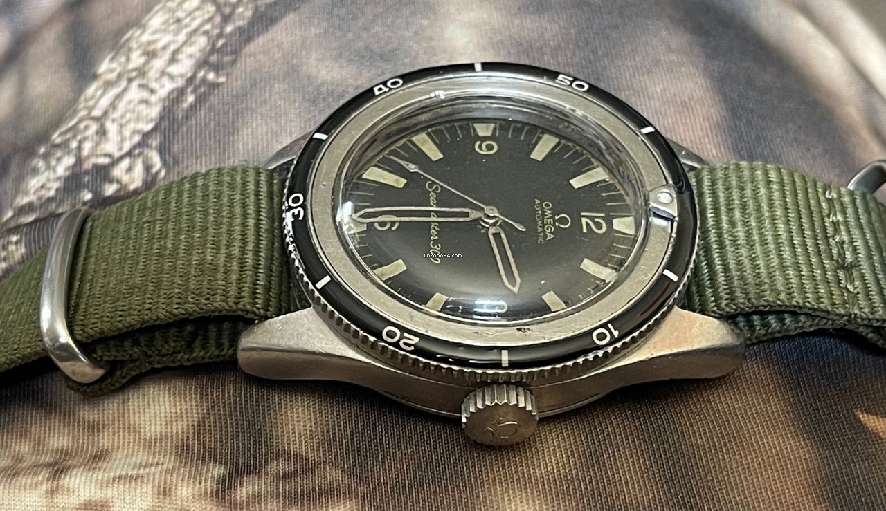 IMG_9081 Omega Seamaster 300 Mens watch Unisex Automatic Steel 165.014-63 Replica 5