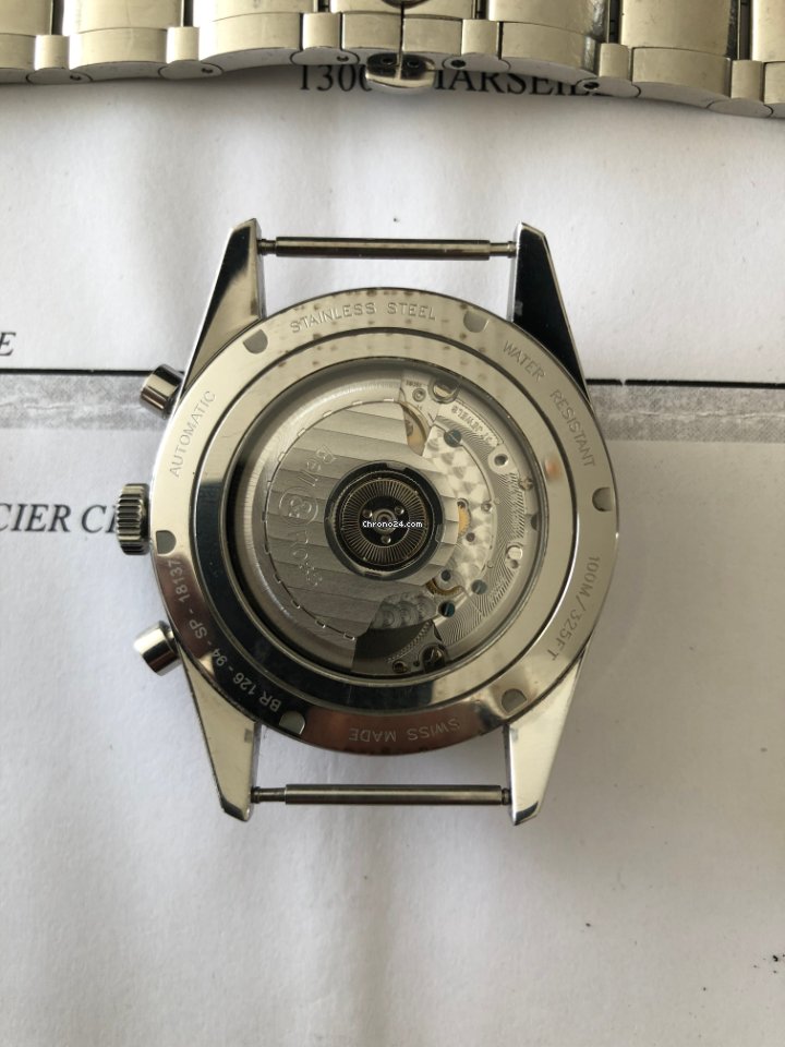 IMG_9081 Bell & Ross Vintage Mens watch Unisex Automatic Steel BRG126-BL-ST SST Replica 5