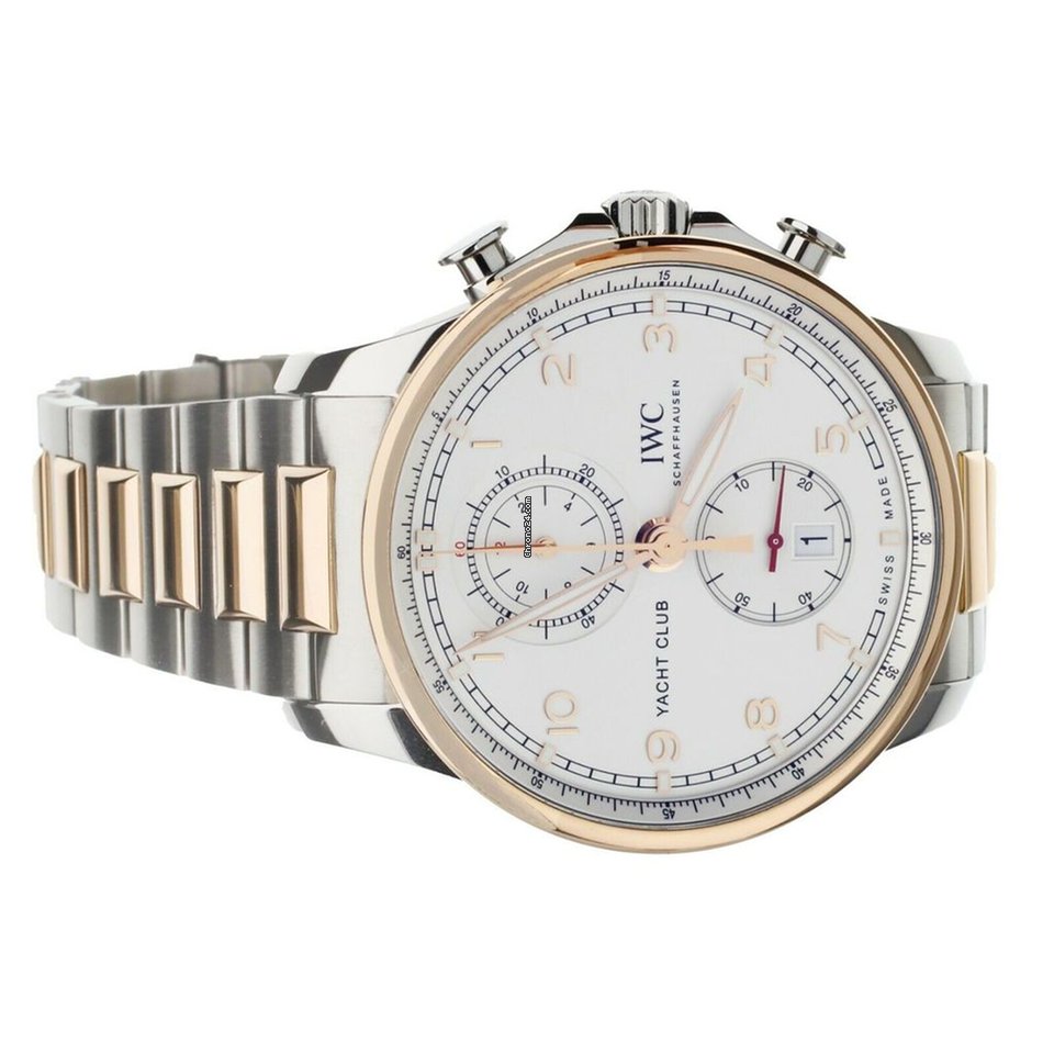IMG_9081 IWC Portuguese Mens watch Unisex Automatic Gold Steel IW390703 Replica 5